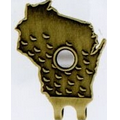 Wisconsin Stock Hat Clip